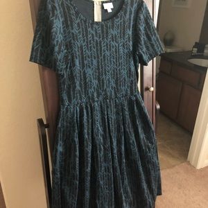 Lularoe Amelia Dress Size L